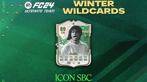 EA Sports FC 24 SBC Ruud Gullit Icon Jolly Invernali Soluzioni Per