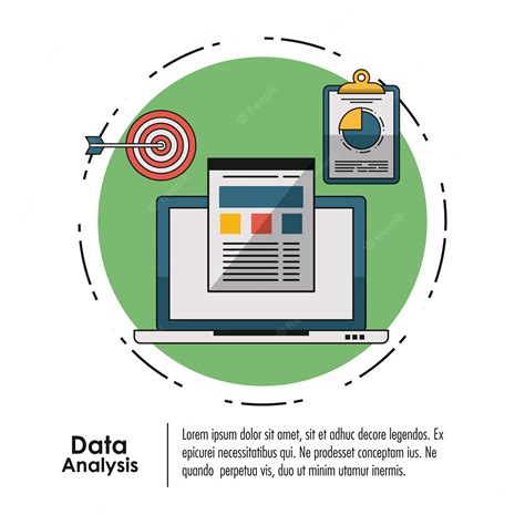 Premium Vector Data Analysis Infographic Concept