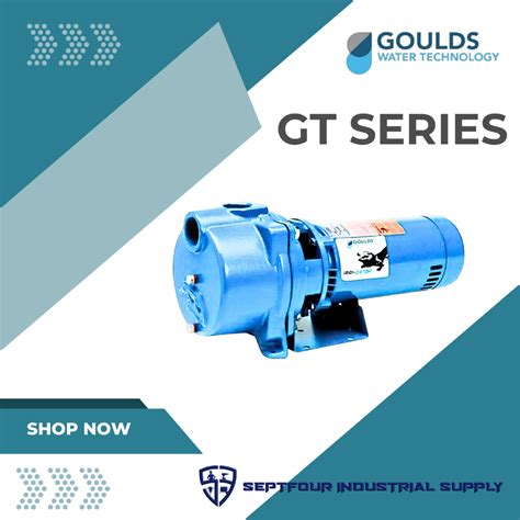 Goulds 3hp 3phase Gt Irri Gator™ Self Priming Centrifugal Pumps Gt303