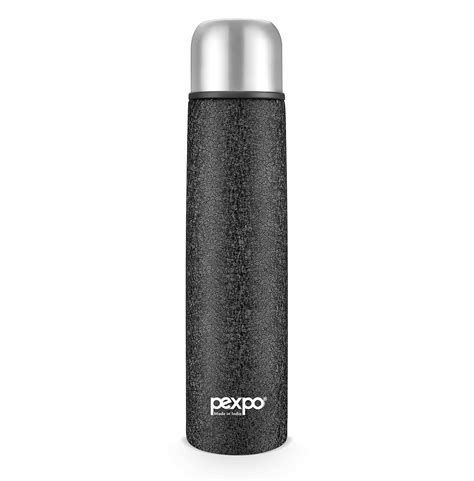 Pexpo Stainless Steel Hours Hot Cold Thermosteel Insulated Flask Ml Black Flip Pro