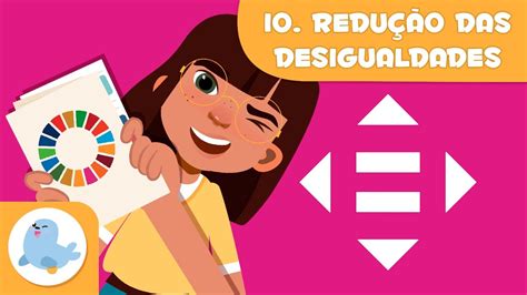 Redução das desigualdades ODS 10 Objetivos de Desenvolvimento