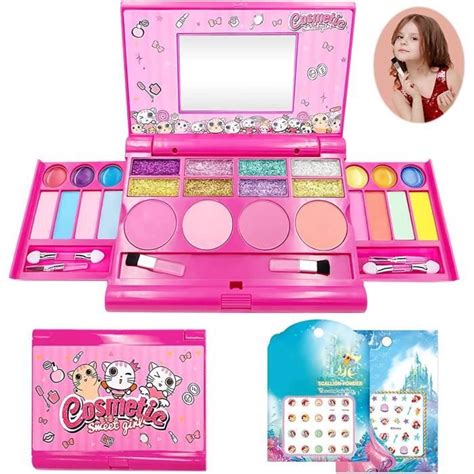 Coffrets Maquillage Lavable Enfant Jouet Fille Specool Maquillage