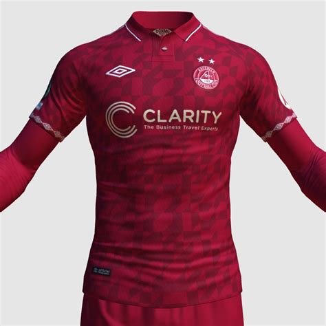 Aberdeen Home Kit Fifa 23 Kit Creator Showcase