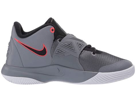 Nike Boys Kyrie Flytrap Lll Big Kid Basketball Shoes Gray 65 Medium D