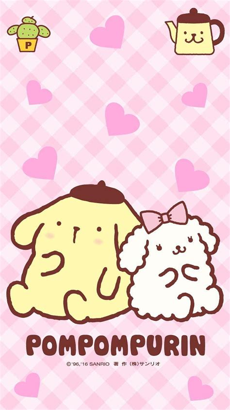 720p Free Download Pompompurin Sanrio Pom Pom Purin And Macaron Hd