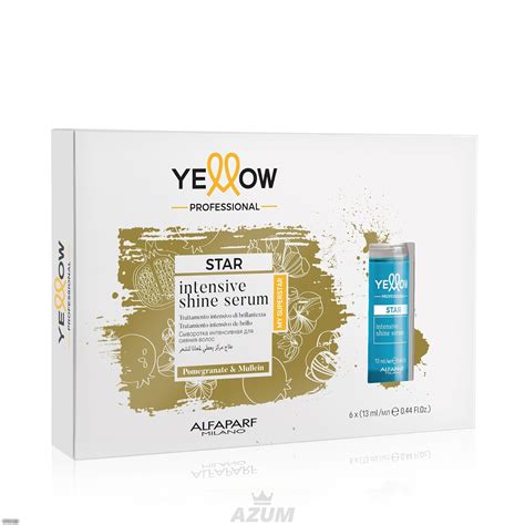 Yellow Сыворотка для блеска волос Intensive Shine Serum 13мл*6 купить ...