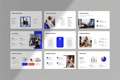 PoweredTemplate에서 SparkPro의 Business Plan Presentation Template 파워 포인트