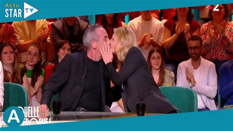 Audrey Crespo Mara Et Thierry Ardisson Le Doux Baiser Du Couple Dans