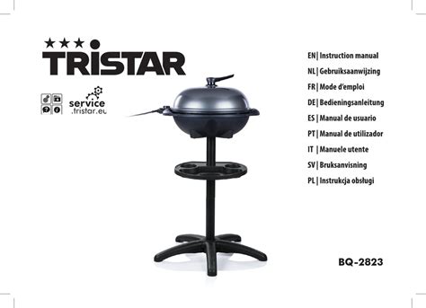 TRISTAR BQ-2823 INSTRUCTION MANUAL Pdf Download | ManualsLib