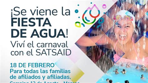 AMBA SE VIENE LA FIESTA DE AGUA SATSAID