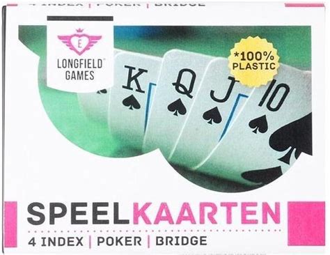 Shop Longfield Speelkaarten Set In Doosje Voor De Beste Prijs