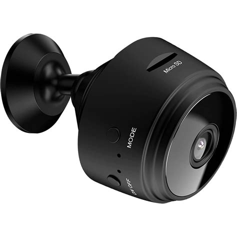 Мини WiFi камера за наблюдение 1080p, MorFansi, Нощно виждане, Сензор ...