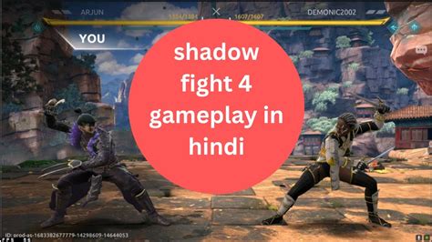 Shadow Fight 4 Gameplay Arena In Hindi Shadow Fight Gameplay In Hindi Me Youtube