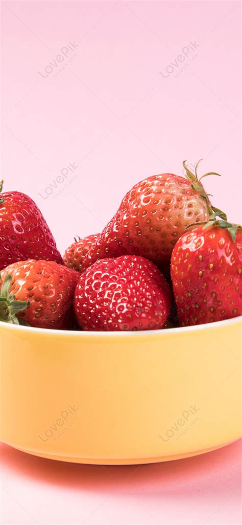 Strawberry Mobile Phone Wallpaper Images Free Download On Lovepik