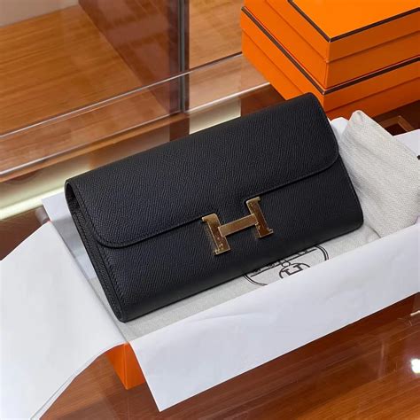 Birkin Craft Hermes Constance Wallet Nior Swift Full Handmade