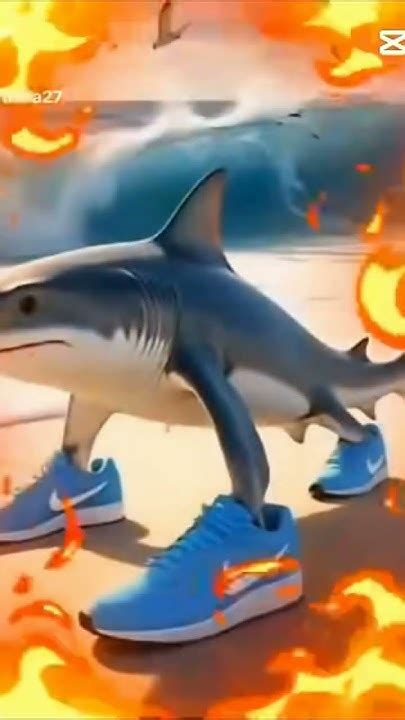 por que tem um tubarão de tênis da naik #meme - YouTube
