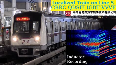 Crrc Qdsfi Vvvf Inductor Recorded Sound Of Localized Train On Beijing