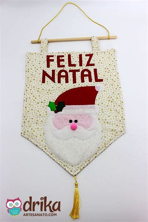 Saiba Como Fazer Flâmula Decorativa de Papai Noel Passo a Passo e