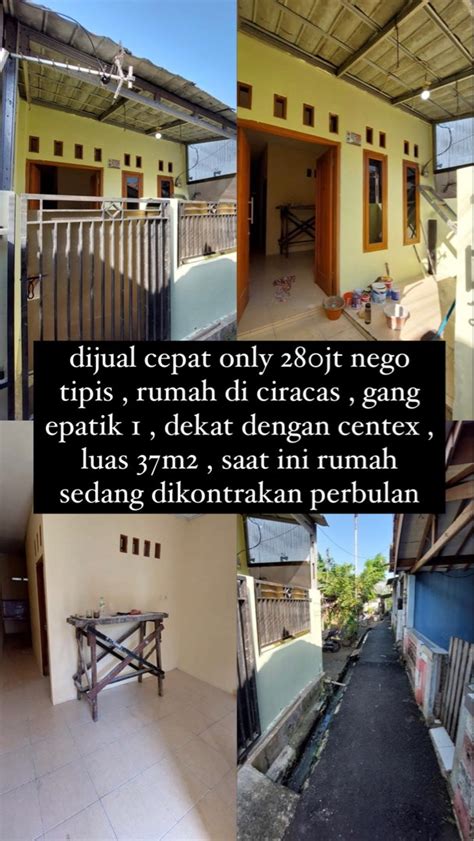 Jual Cepat Rumah Di Ciracas Jaktim Properti Dijual Di Carousell