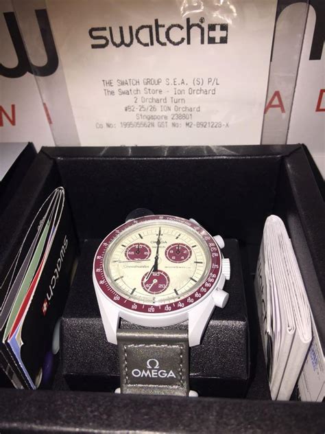 Swatch X Omega Mission To Pluto Luxury Watches On Carousell