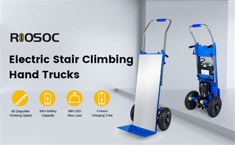 Riosoc Hand Trucks Lbs Capacity Electric Hand Trucks W Heavy