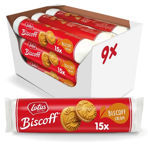 Lotus Biscoff Sandwich Doppelkekse Original Biscoff Creme Füllung