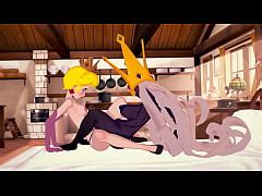 Super Mario Lesbian Shadow Peach And Shadow Queen Xxx Mobile Porno