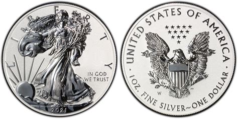 W Silver Eagle Rev Pr Type Designer Edition Proof Silver