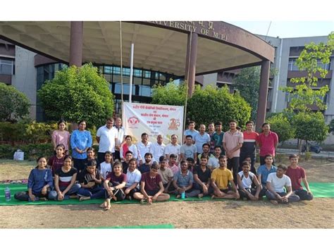 Arogyaam Ojas Siddhi Organized At Rgvp Bhopal Rgpv भोपाल में