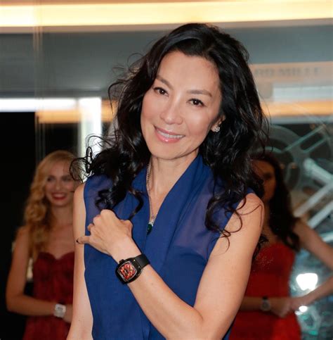 Michelle Yeoh wearing her Richard Mille watch