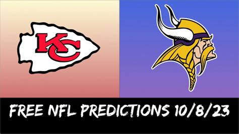 Kansas City Chiefs Vs Minnesota Vikings Free Nfl Predictions