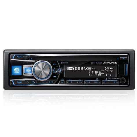 Alpine CDE 153EBT CD Receiver Signature Car Sound