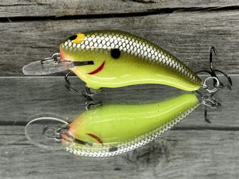 Black Label Balsa Cricket Custom Balsa Crankbait Moon Shine Color