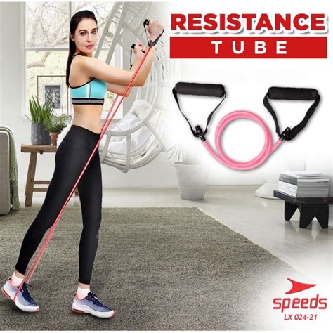 Jual SPEEDS Gym Yoga Resistance Band Alat Tali Fitness Power Band 8