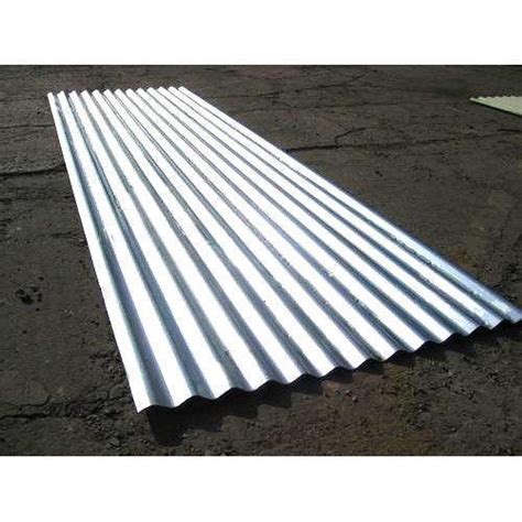 Silver Galvanised Essar GP GC Sheets For Construction Thickness Of