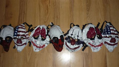 Payday 2 mask for sale on etsy by PacaArts on DeviantArt