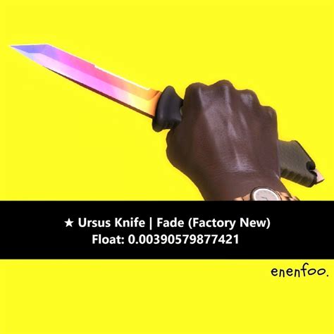 Fade Fv Ursus Knife Fade Fn Factory New Csgo Skins Knives