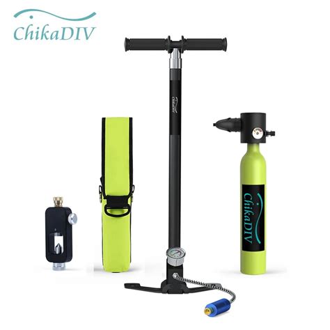 Chikadiv 0 5l Scuba Diving Equipment Snorkeling Bottle Mini Scuba Dive