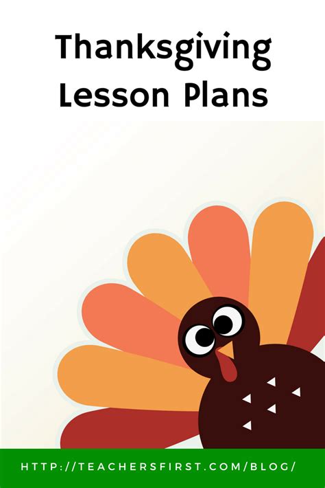 Thanksgiving Lesson Plans Teachersfirst Blog