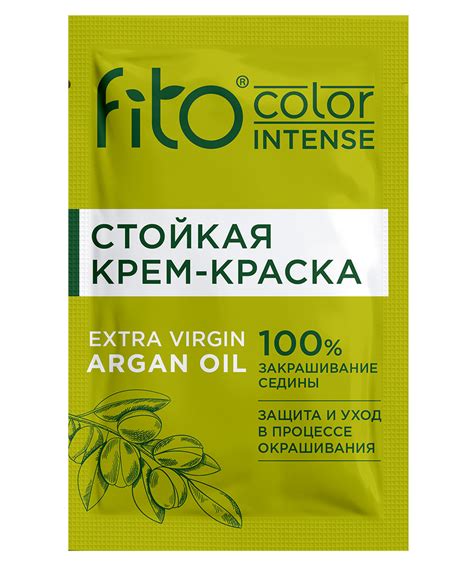 Стойкая крем-краска для волос серии Fito Сolor Intense, тон 6.6 Сочный ...