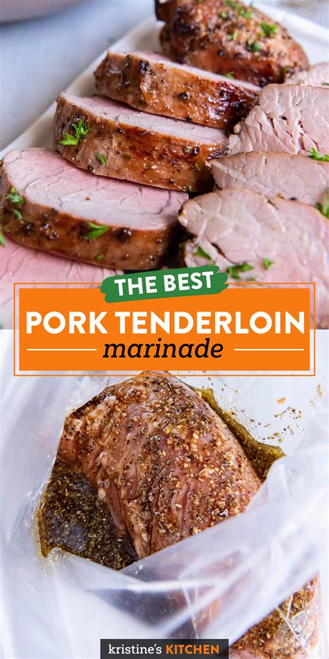 Pork Tenderloin Marinade Recipe Kristines Kitchen