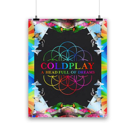 A HEAD FULL OF DREAMS - LITHOGRAPH – Coldplay US