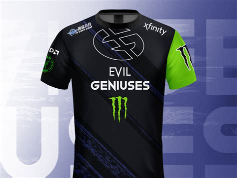 Evil Geniuses 2020 Jersey Design Concept 2 By Alexander GK On Dribbble