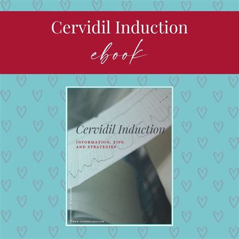 Cervidil Induction - Information, Tips and Strategies - YourDoulaBag