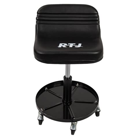 Rtj Lbs Capacity Pneumatic Mechanic Roller Seat Adjustable Rolling