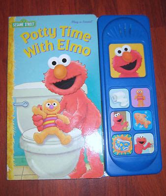 **SESAME STREET TALKING ELMO POTTY TRAINING PLUSH DOLL w/ ORIGINAL ...