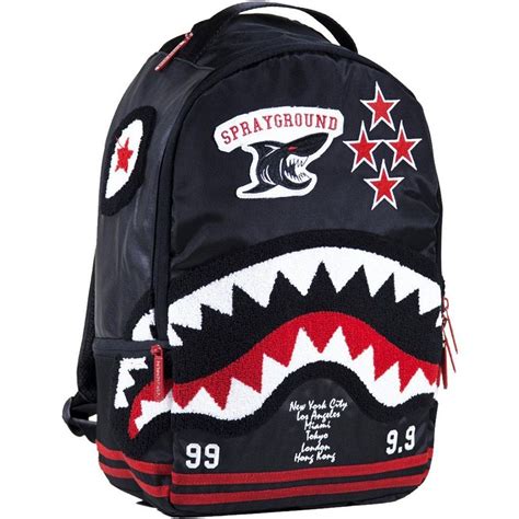 Red Sprayground Backpack 2k21