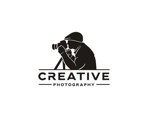 Vintage creative photography Logo design for photographer or content ... 