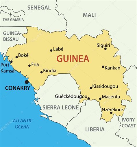 guinea mapa