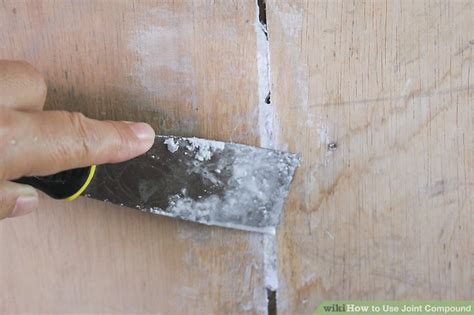 how to put on joint compound